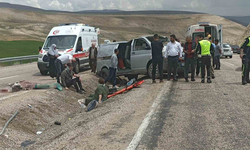 Bayram tatili yolunda feci kaza: 1 ölü, 8 yaralı