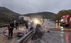 Otomobil tuzla buz oldu: Sürücü feci şekilde hayatını kaybetti