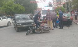 İki kardeş kaza da yaralandı