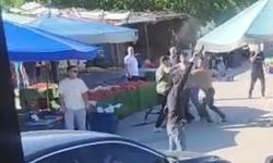 Pazarcılar arasında silahlı kavga çıktı!