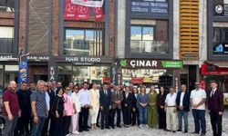 AK Parti'li Başkan Sarıgöz'den MHP İlçe Başkanı Taşdemir'e ziyaret