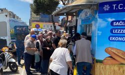 Aydın’da bayram öncesi Halk Ekmek yoğunluğu
