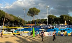 Aydın’da plaj voleybolu heyecanı başladı