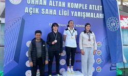 Aydınlı sporculardan Konya’da madalya yağmuru