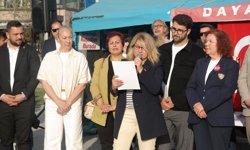 Başkan Günel'in mektubu 'Adalet ve Dayanışma' çadırından paylaşıldı