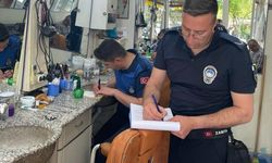 Çine genelinde kuaför ve berber işletmeleri mercek altında