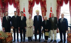 Cumhurbaşkanı Erdoğan, Aydınlı aileyi kabul etti