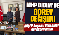 MHP Didim’de Görev Değişimi: KAÇEP Başkanı Ülkü Güler görevden alındı