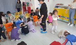 Didim Arama Kurtarma Ekibi  miniklere afet bilincini aşıladı
