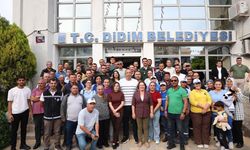 Didim Belediyesinde Bayramlaşma mesaisi