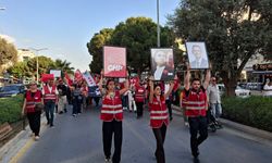 Didim CHP İlçe örgütünden Özgür Özel’e destek yürüyüşü
