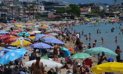 Didim’de 9 günlük tatilde deniz keyfi başladı