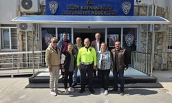 Didimli basın mensuplarından yeni Emniyet Müdürüne ziyaret