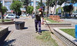 Efeler’de yeşil alanlara nefes aldıran kapsamlı bakım çalışmaları sürüyor