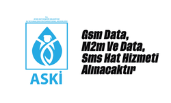 Gsm Data, M2m Ve Data, Sms Hat Hizmeti Alınacaktır