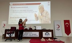 Kızılay Aydın’dan üniversite öğrencilerine eğitim