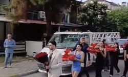 Kuşadalı Volkan geleneklerin ışığında Açelya'sına kavuştu