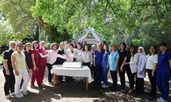 Sağlık kahramanlarına anlamlı vefa: 36 yıllık hemşirelere plaket