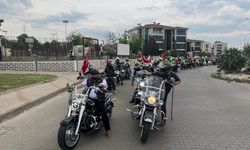 Nazilli'de iki tekerden tek mesaj; Trafikte saygı ve milli birlik