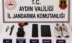 Nazilli'de komşu hırsızlığı kameraya takıldı