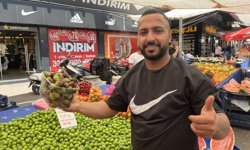 Nazilli pazarında baharın habercisi görücüye çıktı: Kısa süre tezgâhlarda