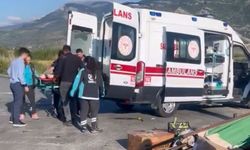 Aydın'da korkutan kaza: 1 yaralı