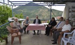 Sultanhisar protokolü şehit ailelerini unutmadı