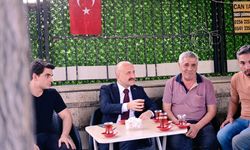 Vali Varol, taksicilerle buluştu