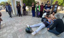 Nazilli güne kaza ile başladı; 1 yaralı