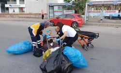 Aydın'da trafiğe kapalı alanda kaza: 1 yaralı
