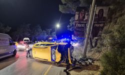 Taksi ile motosiklet çarpıştı: 1 ölü, 1 ağır yaralı