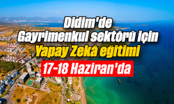 Didim'de Gayrimenkul sektörü için Yapay Zekâ eğitimi 17-18 Haziran'da