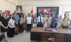 Avrupalı öğretmenlerden Müdür Yapıcı’ya ziyaret