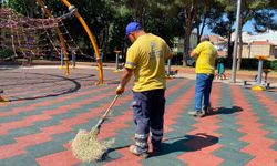 Aydın Büyükşehir’den Nazilli Atatürk Parkı’nda çevre düzenlemesi