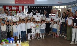 Aydınlı miniklerle süt bayramı