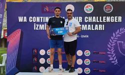 Aydınlı sporcu 110 metre engellide Türkiye rekoru kırdı