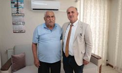 Başkan Kaya, şehit babalarını unutmadı