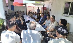 CHP heyetinden şehit ailesine taziye ziyareti