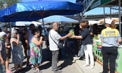 Didim belediyesinden vatandaşlara ücretsiz fide dağıtımı