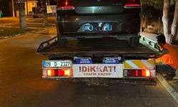 Didim’de korsan taşımacılık yapan  araca ceza