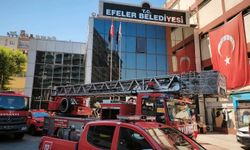 Efeler Belediyesi'nde yangın