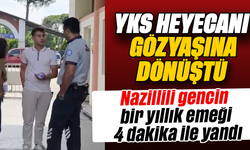 Nazillili gencin  bir yıllık emeği 4 dakika ile yandı