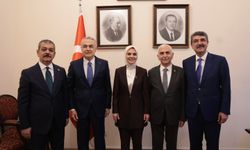 Hacdan döndü, ilk durağı Bakanlık oldu