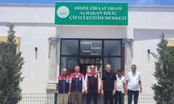 İl Tarım Müdürü Temiz’den Didim’deki yeni yatırıma ziyaret
