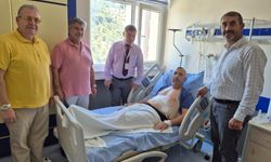 Midesi kalbine dayanmıştı; Şifayı Söke'de buldu