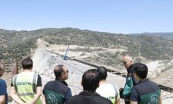 Sarıçay Barajı inşaatında sona gelindi