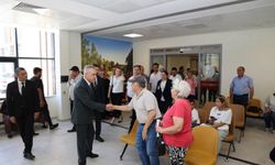 Savaş'tan Çine Devlet Hastanesi'ne ziyaret: Hastalara 'Geçmiş olsun' dileği
