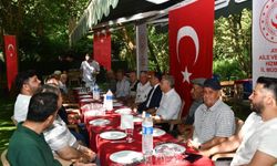 Aydın'da şehit babaları aynı sofrada buluştular
