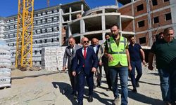 Söke’de KYK Erkek Öğrenci Yurdunda çalışmalar hız kesmeden sürüyor