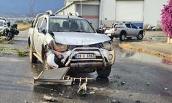 Nazilli’de zincirleme kaza, 3 araç çarpıştı 4 yaralı